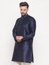 Men's Navy Blue Kurta
