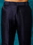 Men's Blue Silk Blend Kurta Pyjama Set