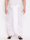 Men's Plus Size Pure Cotton White Traditional Dhoti