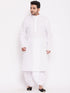 Men's Plus Size Pure Cotton White Traditional Dhoti