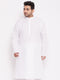 Men's Plus Size White Cotton Kurta