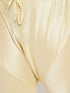 Plus Men's Gold Silk Blend Kurta, Pyjama