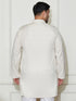 Plus Men's Cream Cotton Kurta