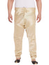 Men's Plus Size Gold Cotton Silk Blend Pyjama