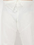 Men's Plus Size Cream Silk Blend Pyjama
