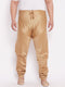 Men's Plus Size Rose Gold Cotton Silk Blend Pyjama