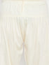 Men's Plus Size Mustard And Cream Cotton Blend Pathani Set