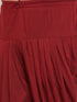 Men's Plus Size Golden Silk Blend Curved Kurta Dhoti Set