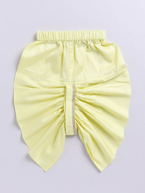 Infant Boy's Mint Green Silk Blend Ethnic Combo Set