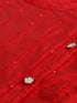 Sishu Boy's Red Embellished Angrakha Kurta Dhoti Set
