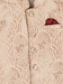 Boy's Rose Gold Silk Blend Nehru Jacket