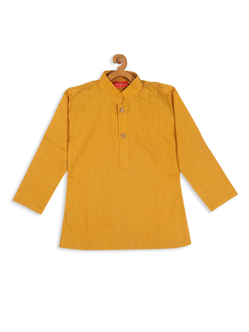Sishu Boy's Mustard Kurta