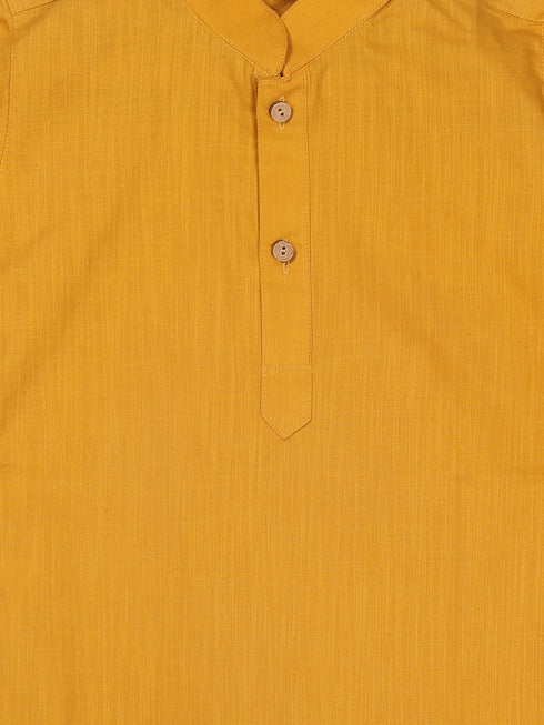 Sishu Boy's Mustard Kurta