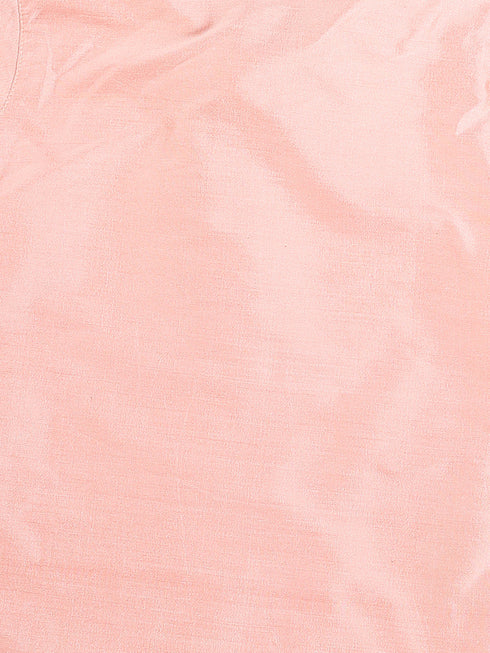Sishu Boy's' Pink Viscose Kurta And Pyjama Set