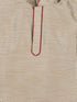 Sishu Boy's Beige Kurta With Pyjama Set