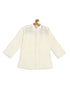 Sishu Boy's Yellow Chikankari Pure Cotton Kurta