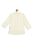 Sishu Boy's Yellow Chikankari Pure Cotton Kurta