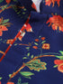 Sishu Boy's' Multicolor-Base-Navy Blue Kurta And Pyjama Set With Leheria Border