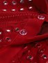 Sishu Boy's' Maroon Mirror Work Kurta Pyjama Set