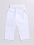 Infant Boy's Pink And White Cotton Kurta Pyjama Set