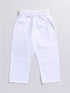 Infant Boy's Pink And White Cotton Kurta Pyjama Set