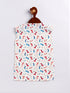 Infant Boy's Multicolor Cotton Blend Kurta Patiala Set
