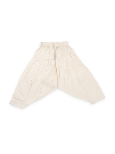 Boy's Blue Pathani Kurta With Patiala Set