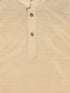 Sishu Boy's Gold Kurta And Maroon Cowl Dhoti Set