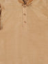 Sishu Boy's Rose Gold & Maroon Kurta With Dhoti Pant Set
