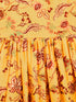 Sishu Girl's Yellow Floral Print Anarkali Kurta With Dupatta
