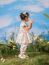 Girl's Multi Color Co Ords