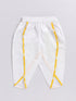 Girl's' Yellow Kurta And Dhoti Pant Set