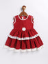 Girl's' Maroon Dress