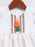 Girl's' White Dress