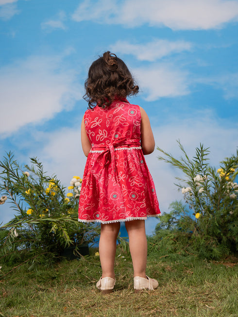 Girl's' Pink Dress