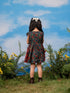 Girl's' Navy Blue Dress