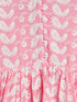 Sishu Girl's Pink And White Chikankari Kurta Leggings Set