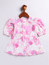 Girl's' Pink Kurta Set