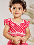 Girl's Red Cotton Lehenga Set
