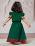 Girl's' Green Lehenga Choli