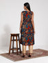 Women's Angrakha Style Flare Kurta Set