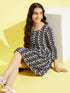 Girl's Black Pure Cotton Chikankari Kurta