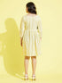 Girl's Yellow Pure Cotton Chikankari Kurta
