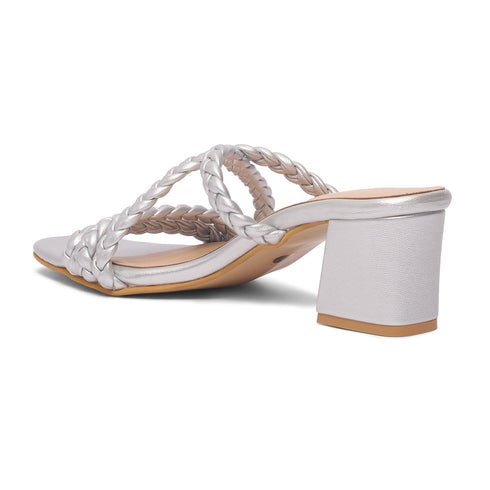 Valeria Woven Strappy Heels