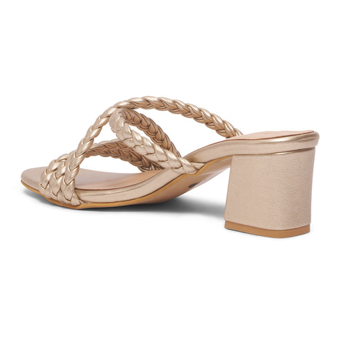 Valeria Woven Strappy Heels