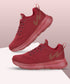 VIBGYOR Burgundy Men's Sneakers