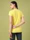 Women Solid Slim Fit Crew Neck T-shirt with TECHNO COOL