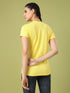 Women Solid Slim Fit Crew Neck T-shirt with TECHNO COOL