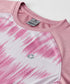 Women Abstract Print Slim Fit Crew Neck T-shirt with TECHNO COOL+
