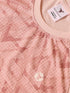 Women Abstract Print Slim Fit Crew Neck T-shirt with TECHNO COOL+